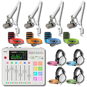 Amazon.com: Rode RODECaster Pro 2 (White) Ultimate